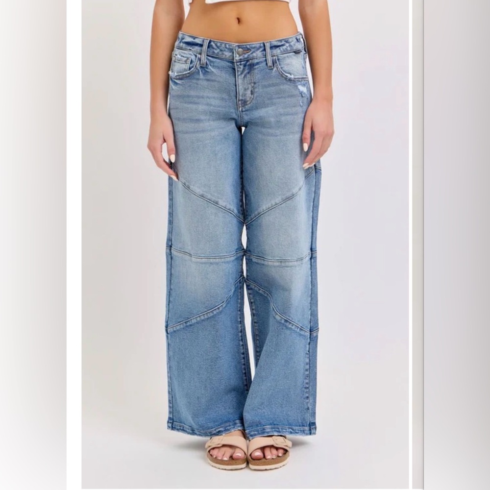 Cello Light Blue Wide-Leg Jeans Size 3